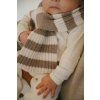 LODGER Šála Stripe Merino Buffalo