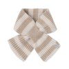 LODGER Šála Stripe Merino Beige
