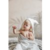 ELODIE DETAILS Osuška s kapucí Vanilla White Bunny