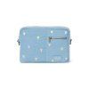 STUDIO NOOS Organizér na kočárek Denim Light Blue Hearts