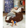 WIGIWAMA Teddy Beanbag Sedací vak Bear Warm Hazel