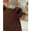 WIGIWAMA Teddy Beanbag Sedací vak Bear Warm Hazel
