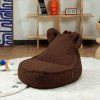 WIGIWAMA Teddy Beanbag Sedací vak Bear Warm Hazel
