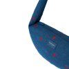 STUDIO NOOS Denim Mini Cross Body Bag Dark Blue Red Hearts