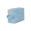 STUDIO NOOS Denim Toaletní taštička Light Blue Hearts