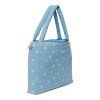 STUDIO NOOS Denim Přebalovací taška Diaper Bag Light Blue Hearts