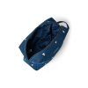 STUDIO NOOS Denim Toaletní taštička Dark Blue White Hearts
