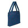 STUDIO NOOS Denim Přebalovací taška Diaper Bag Dark Blue Red Hearts