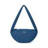 STUDIO NOOS Denim Mini Cross Body Bag Dark Blue