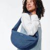 STUDIO NOOS Denim Mini Cross Body Bag Dark Blue