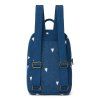 STUDIO NOOS Dětský batůžek Denim Mini Dark Blue White Hearts