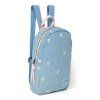 STUDIO NOOS Dětský batůžek Denim Mini Light Blue Hearts