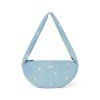 STUDIO NOOS Denim Mini Cross Body Bag Light Blue Hearts