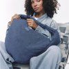 STUDIO NOOS Denim Cross Body bag Dark Blue
