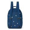STUDIO NOOS Dětský batoh Midi Denim Dark Blue White Hearts