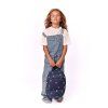 STUDIO NOOS Dětský batoh Midi Denim Dark Blue White Hearts