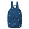STUDIO NOOS Dětský batoh Midi Denim Dark Blue White Hearts