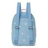 STUDIO NOOS Dětský batoh Midi Denim Light Blue Hearts