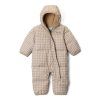 COLUMBIA Snuggly Bunny II Bunting Ancient Fossil Gingham