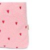 STUDIO NOOS Taška Mom Bag Teddy Light Pink hearts