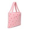 STUDIO NOOS Taška Mom Bag Teddy Light Pink hearts