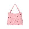 STUDIO NOOS Taška Mom Bag Teddy Light Pink hearts