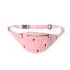 STUDIO NOOS Dětská ledvinka Mini Fanny Teddy Light Pink Hearts