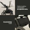 ZOPA Set Move Cross 5 + hluboká korba Move XL 5 + adaptéry Boss Grey