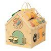 2KIDS TOYS Activity board Domeček přírodní malý