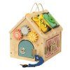 2KIDS TOYS Activity board Domeček přírodní malý