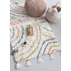 KIDSDEPOT Berber Koberec Pastel