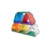CLEVERCLIXX Magnetická stavebnice Brick Tiles Pack Intense 16 ks