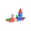 CLEVERCLIXX Magnetická stavebnice Mini Tiles Pack Intense 28 ks