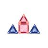 CLEVERCLIXX Magnetická stavebnice Mini Tiles Pack Pastel 28 ks