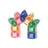 CLEVERCLIXX Magnetická stavebnice Mini Tiles Pack Pastel 28 ks