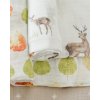 LITTLE UNICORN Mušelínová zavinovací plena 120x120cm 3ks Oh Deer