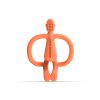 MATCHSTICK MONKEY Kousátko a zubní kartáček bez ocasu Orange
