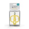 MATCHSTICK MONKEY Kousátko a zubní kartáček bez ocasu Yellow
