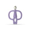 MATCHSTICK MONKEY Kousátko a zubní kartáček bez ocasu Purple