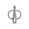 MATCHSTICK MONKEY Kousátko a zubní kartáček bez ocasu Cool Grey