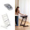 STOKKE Tripp Trapp Židlička s Newborn setem White/Grey