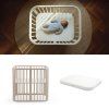 STOKKE Nighti™ Mini Postýlka + Matrace Vanilla White