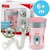 NUK Magic Cup Space Set růžová