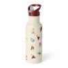 STUDIO NOOS Nerezová láhev na nápoj medium 500ml Abeceda