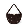 STUDIO NOOS Crossbody taška Teddy Chocolate Hearts
