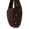 STUDIO NOOS Crossbody taška Teddy Chocolate Hearts