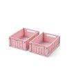 LIEWOOD Weston Úložné boxy 2 ks vel. S Rose Blush