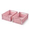 LIEWOOD Weston Úložné boxy 2 ks vel. M Rose Blush