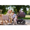 EASYWALKER Cenově zvýhodněný Set XXL kočárek Harvey5 Air Premium Granite Purple s příslušenstvím