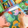 MY CREATIVE BOX Kreativní sada Collage Activity Box Dinosaur